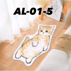 alfombra gato