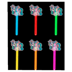 Barra fluorescente de unicornio color aleatorio