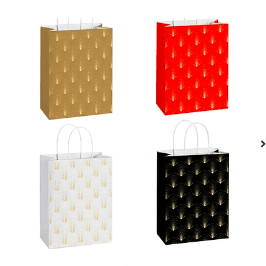 Bolsa de papel color aleatorio