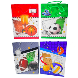 Bolsa de regalo deportes diseño aleatorio