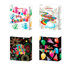 Bolsa de regalo feliz cumpleaños Diseño Aleatorio