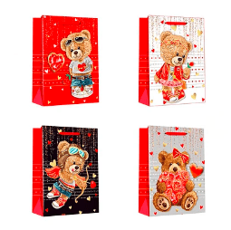 Bolsa de regalo osito 1un diseño aleatorio