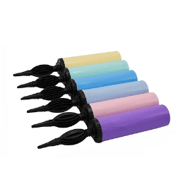 Bombin inflador manual color aleatorio 1pcs