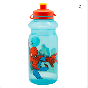 Botella Básica 450 ml Licencias Spiderman