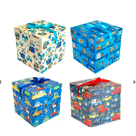 Caja de regalo pequeña de dibujos animados