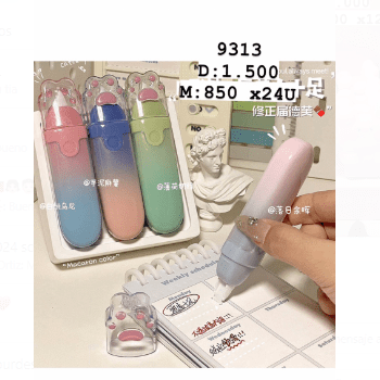 corrector en cinta