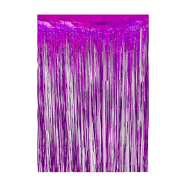 Cortina holografica morada