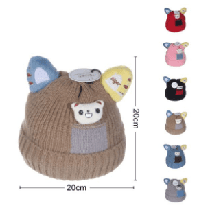 gorros de invierno para bebes