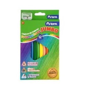 Lápices de colores JUMBO TORRE