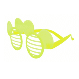 Lentes cotillón fluor mickey 6pcs