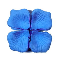 petalos rosa azul