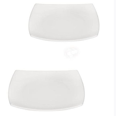 Plato rectangular diseño