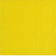 Servilletas amarilla 20pcs