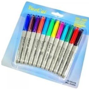 Set 12 plumones colores
