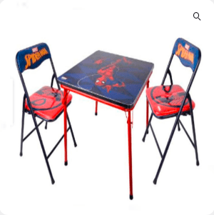 Set De Sillas + Mesa Plegables – spiderman