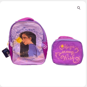 SET MOCHILA CON LONCHERA WISH