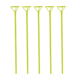 Varillas de globos amarillo 6pcs